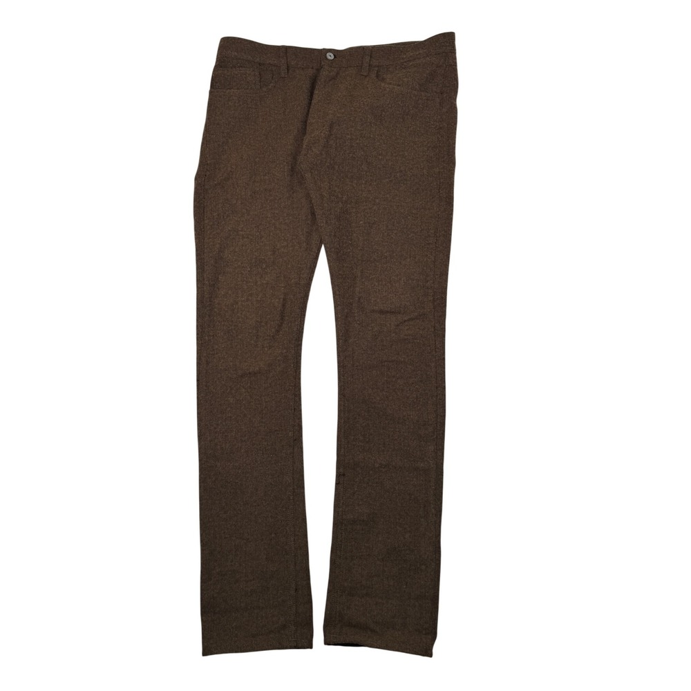 Gustin Herringbone Pants 38 Brown Skinny Fit Heritage Mens